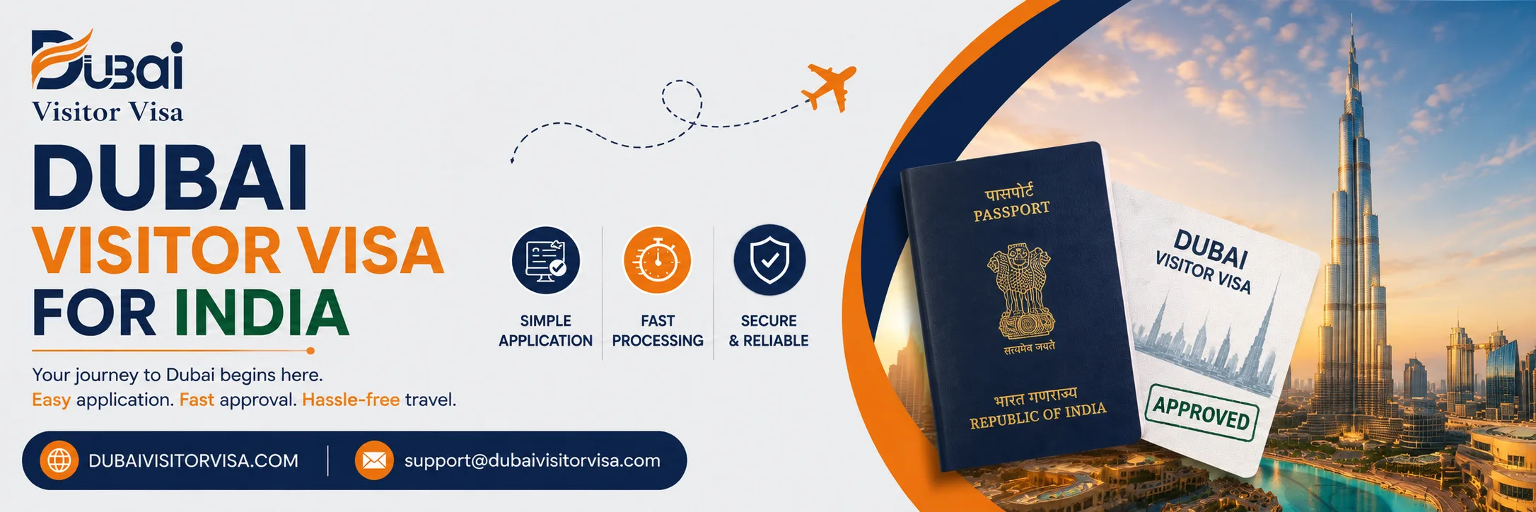 Dubai Visitor Visa from India 2026: All Visa Types & How to Apply