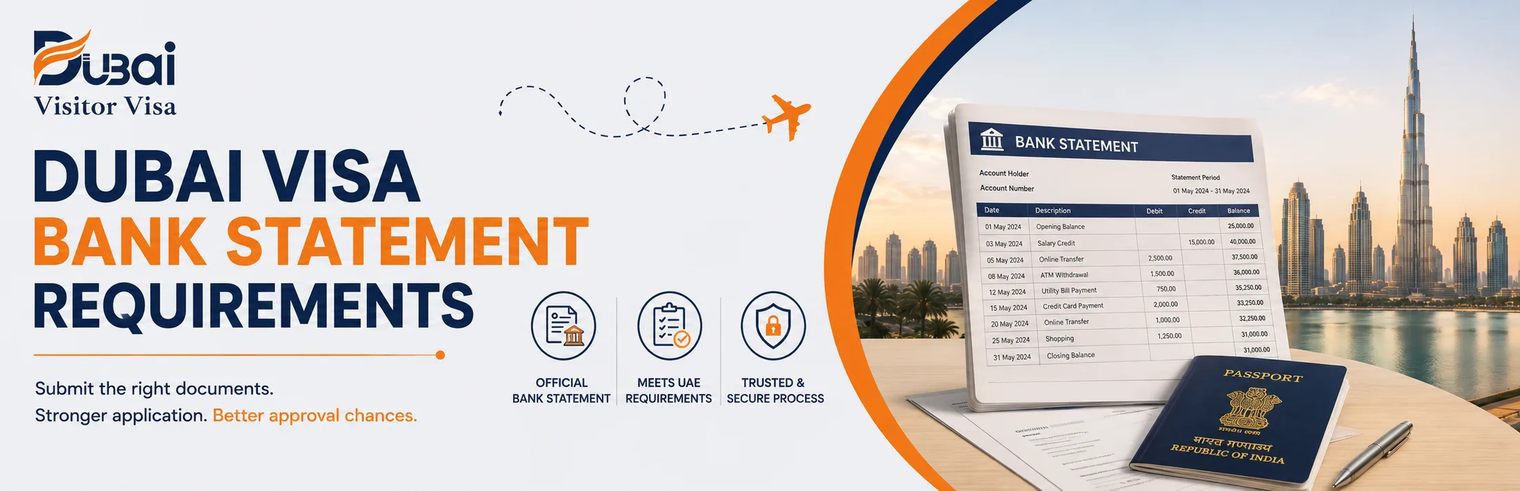 Dubai Visa Bank Statement: Minimum Balance and Proof of Funds