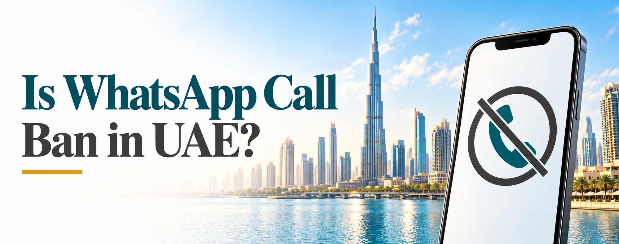 Whatsapp Call Ban in UAE 2026: Dubai Update for Tourists