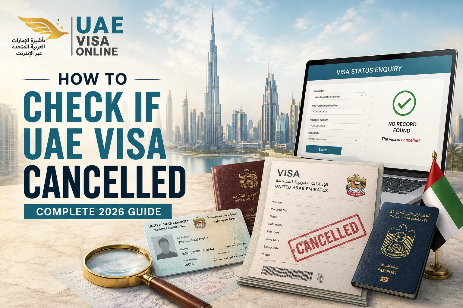 Know Your Uae Visa Cancellation Status Now In 2024