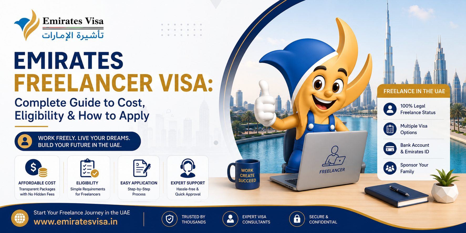 Emirates Freelancer Visa 2026: Cost, Eligibility & How To Apply
