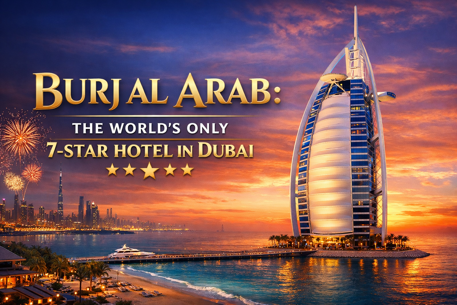 Burj Al Arab Dubai | Worlds Only 7-star Hotel - 2026 Guide