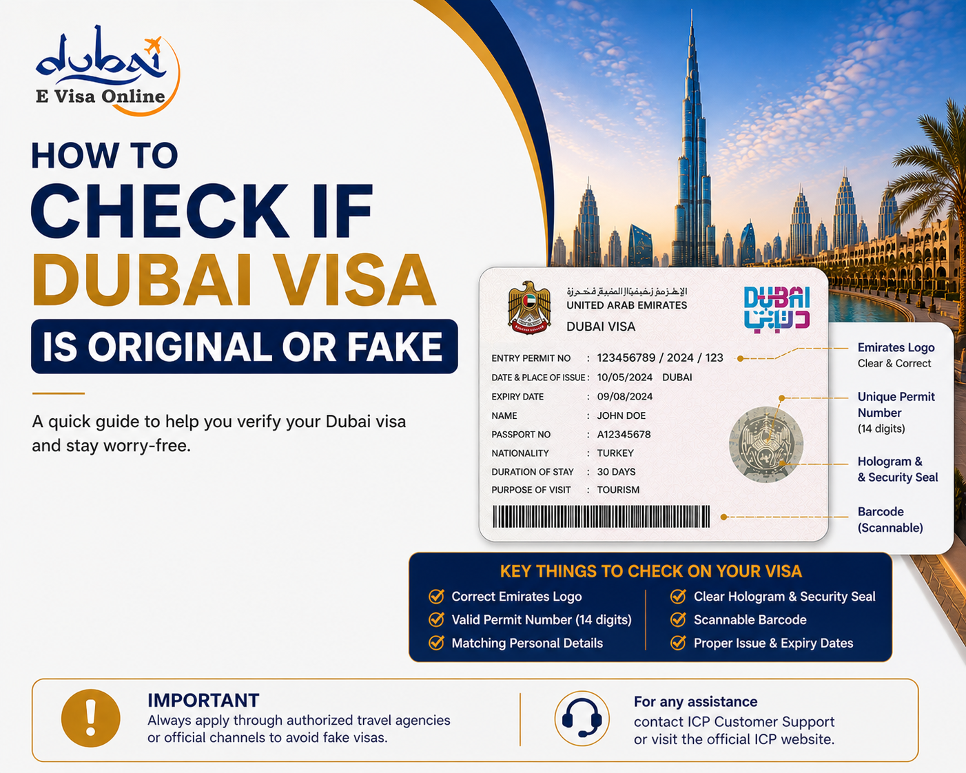 How To Check If Your Dubai Visa Is Original Or Fake