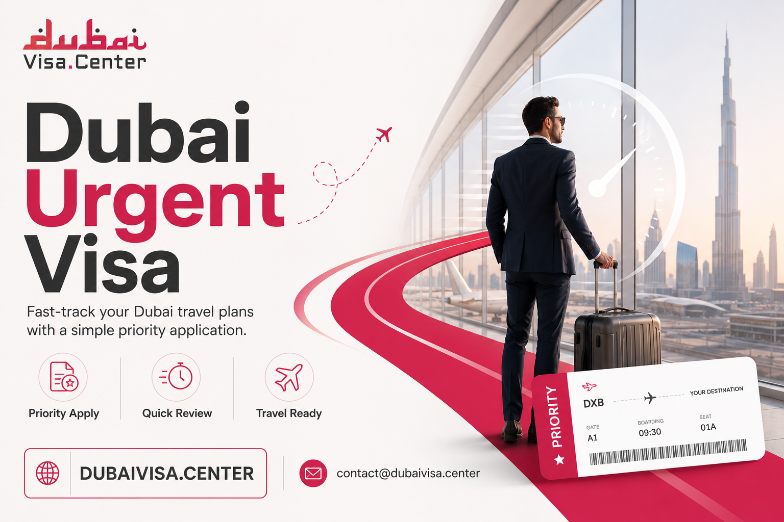 Urgent Dubai Visa 2026 - Emergency Express Processing 24 Hours