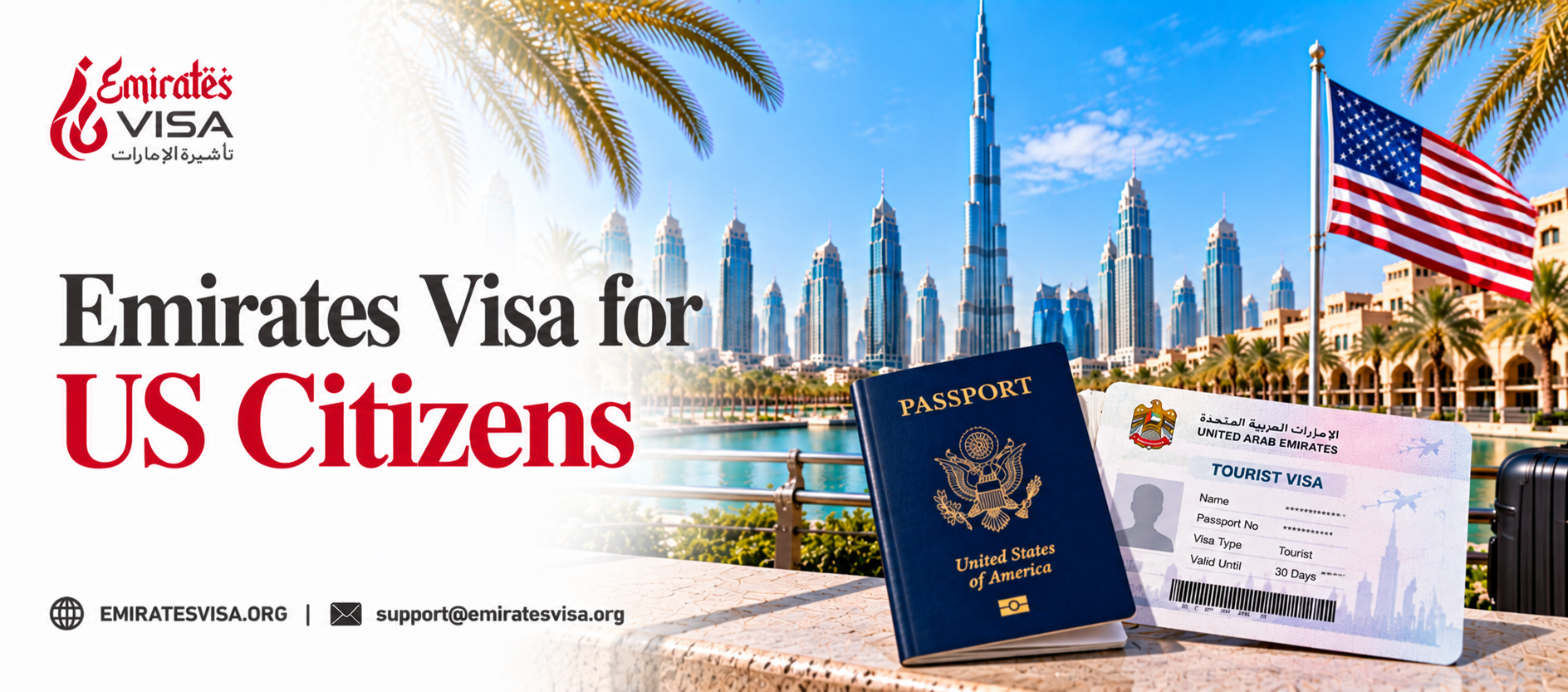 Emirates Visa for Us Citizens | Apply for UAE Visa from USA -2026 Guide