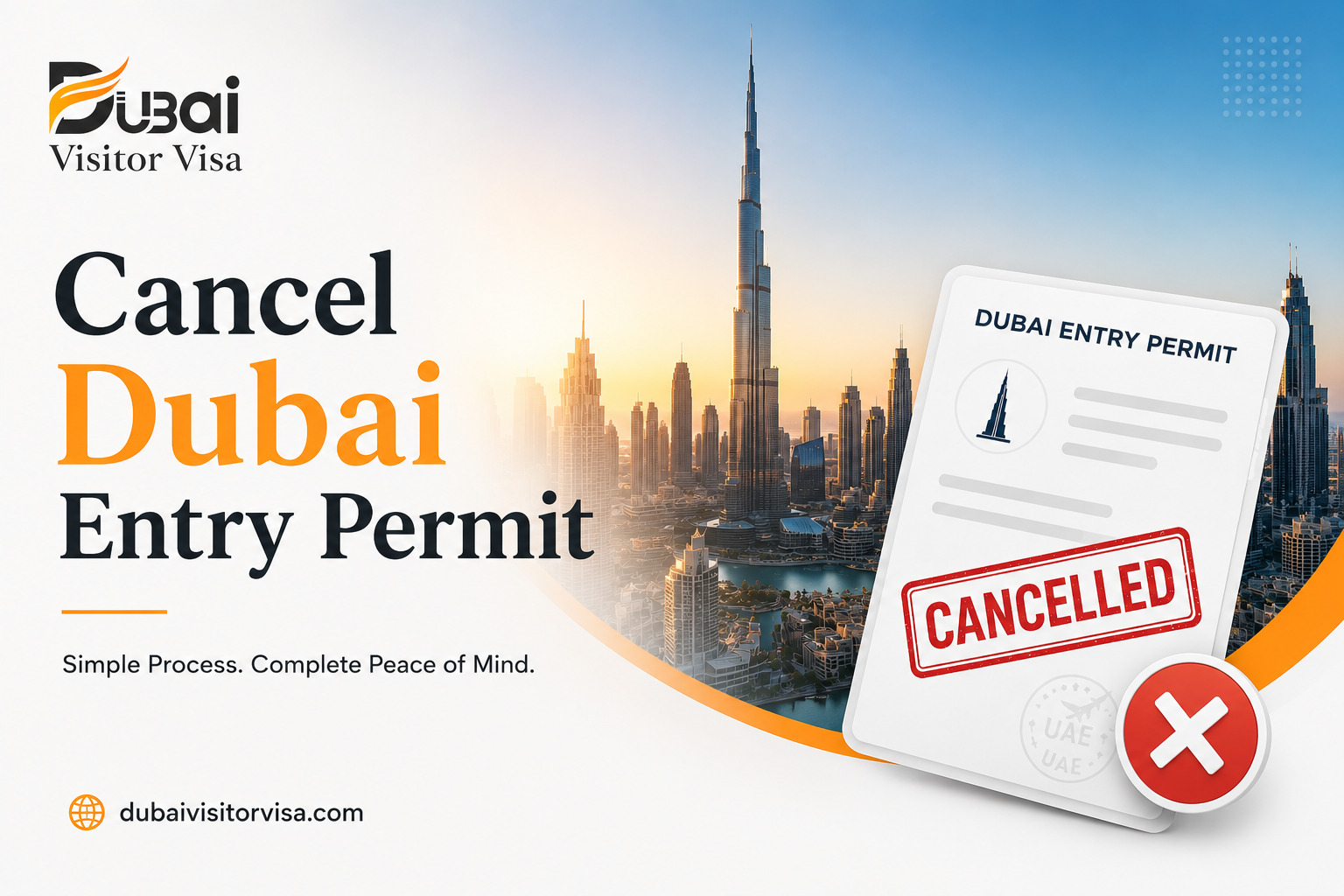 Cancel Dubai Entry Permit Online - Step-by-step Guide 2026