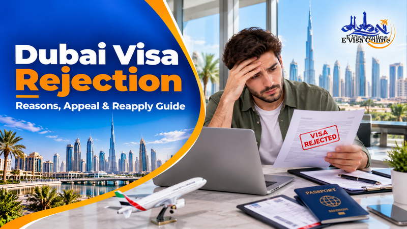Dubai Visa Rejection 2026 - Reasons, Status Check & Reapply Process