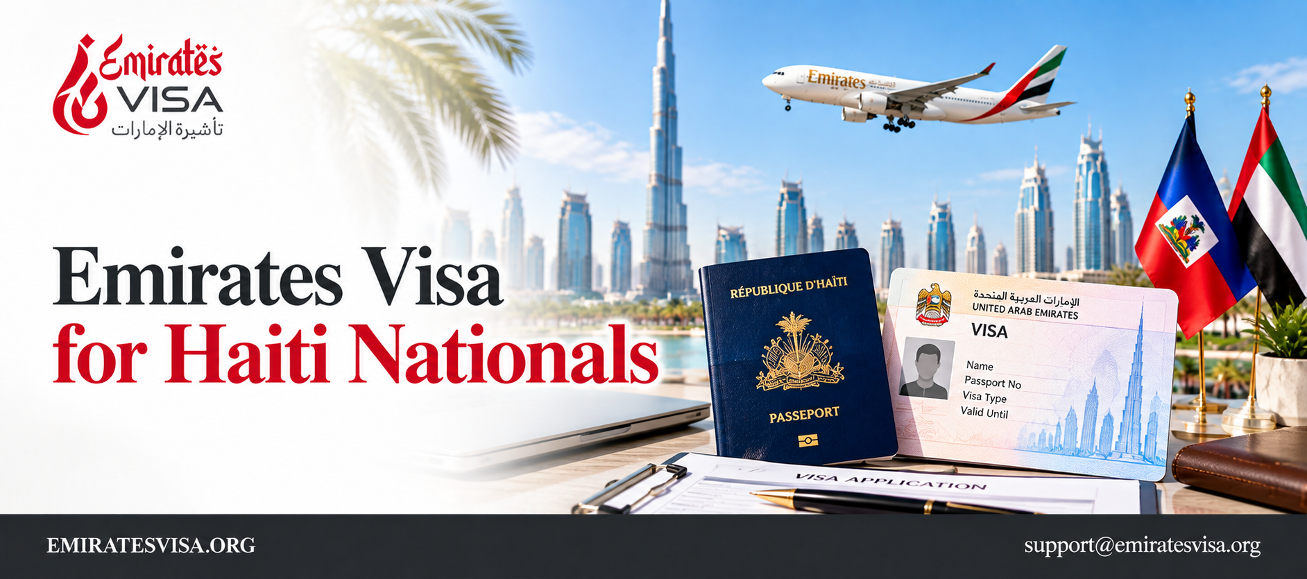Emirates Visa for Haiti Nationals 2026: Requirements, Process, Fees