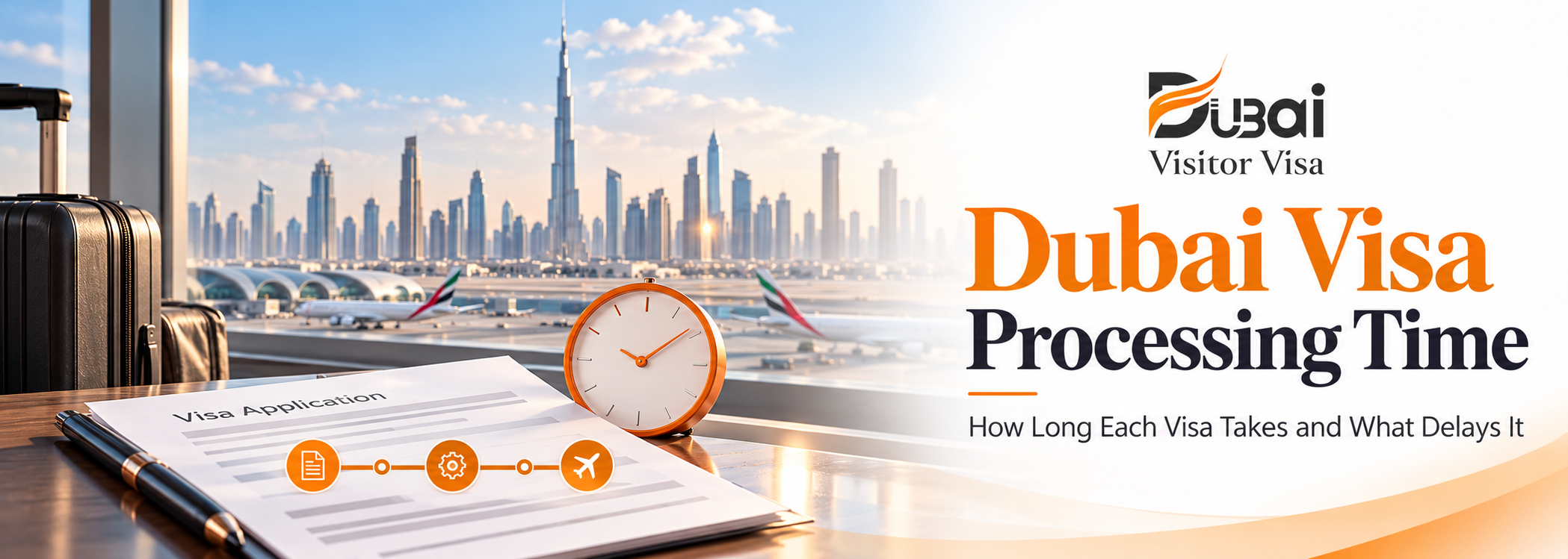 Dubai Visa Processing Time: Normal vs Express, by Visa Type