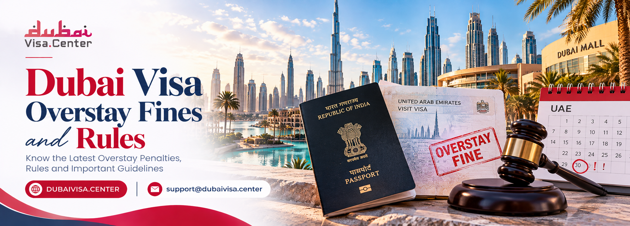 Dubai Visa Overstay Fines 2026 | Rules, Penalties & Solutions