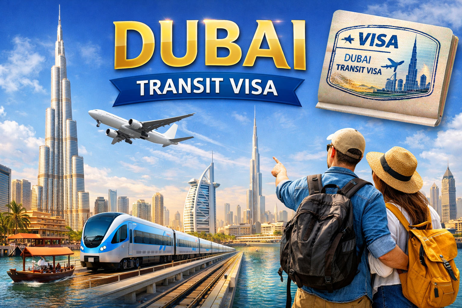 Dubai Transit Visa - Complete Guide For 24, 48 & 96 Hour Stopovers