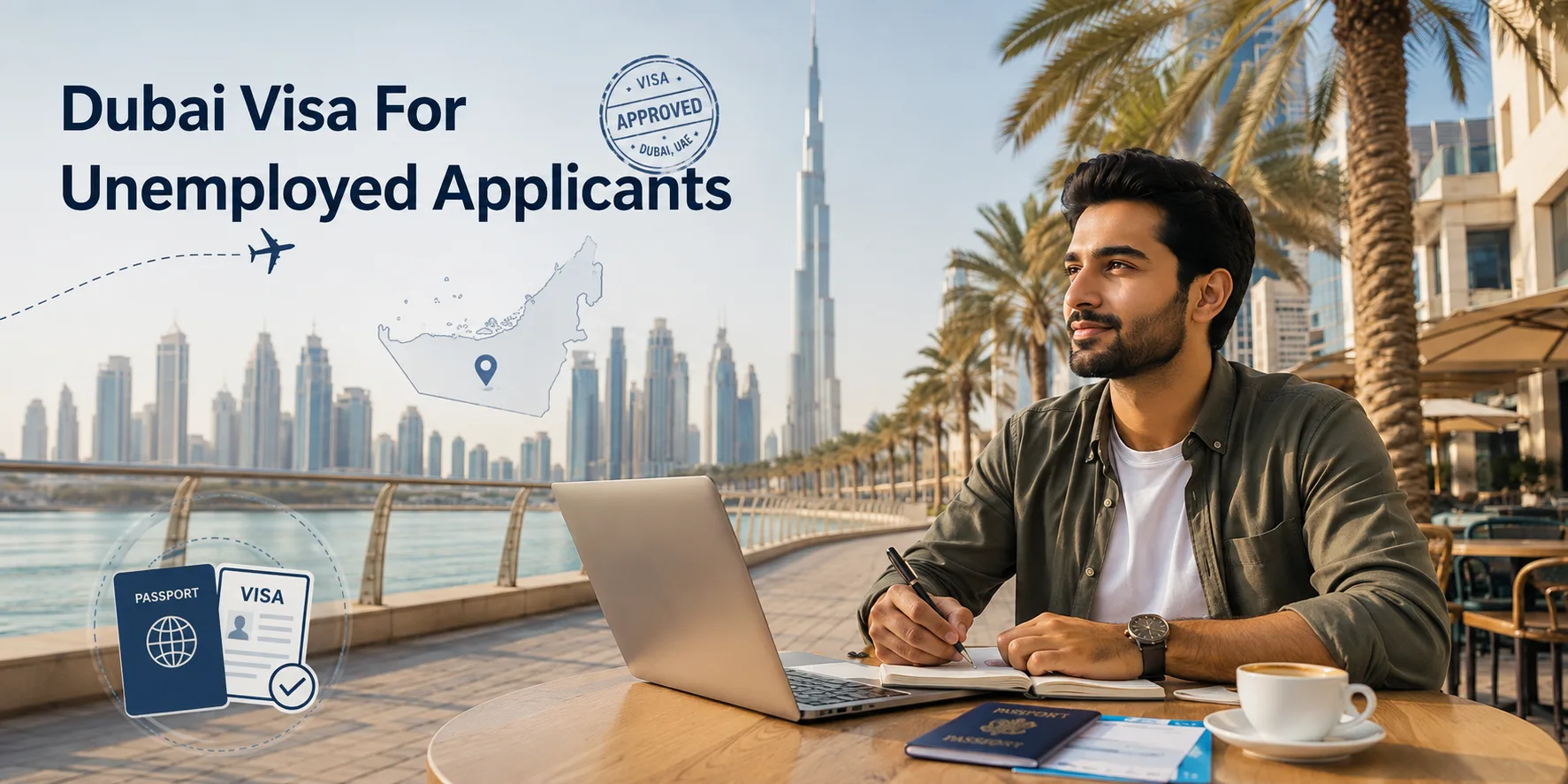 Dubai visa for unemployed travellers and tourist visa documents