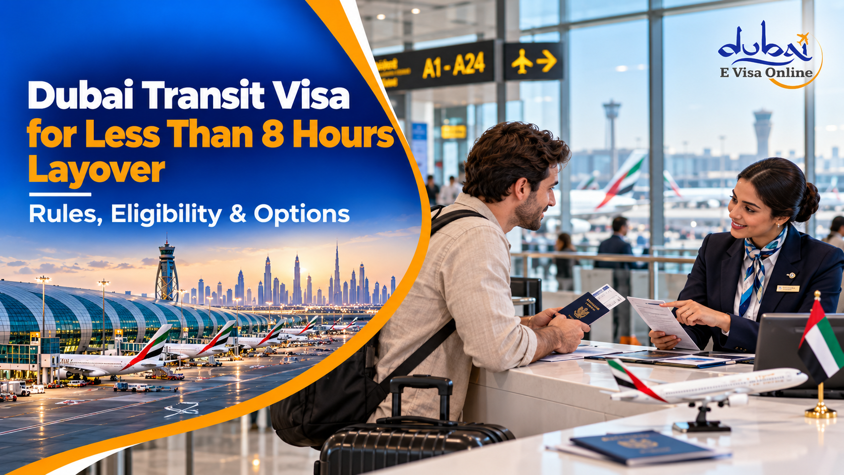 Dubai Transit Visa for Less Than 8 Hours | Rules & Options