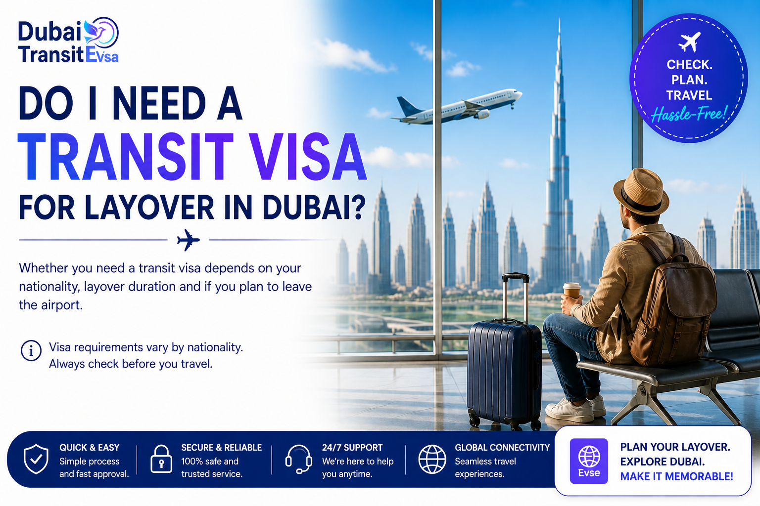 Dubai Transit Visa 2026: Do You Need One? Eligibility, 48 | 96 Hours, Documents