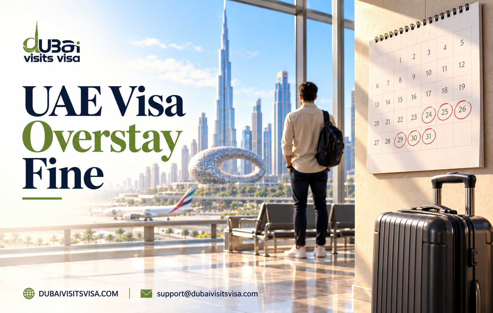 UAE Overstay Fine 2026: Rules, Fees & Grace Period