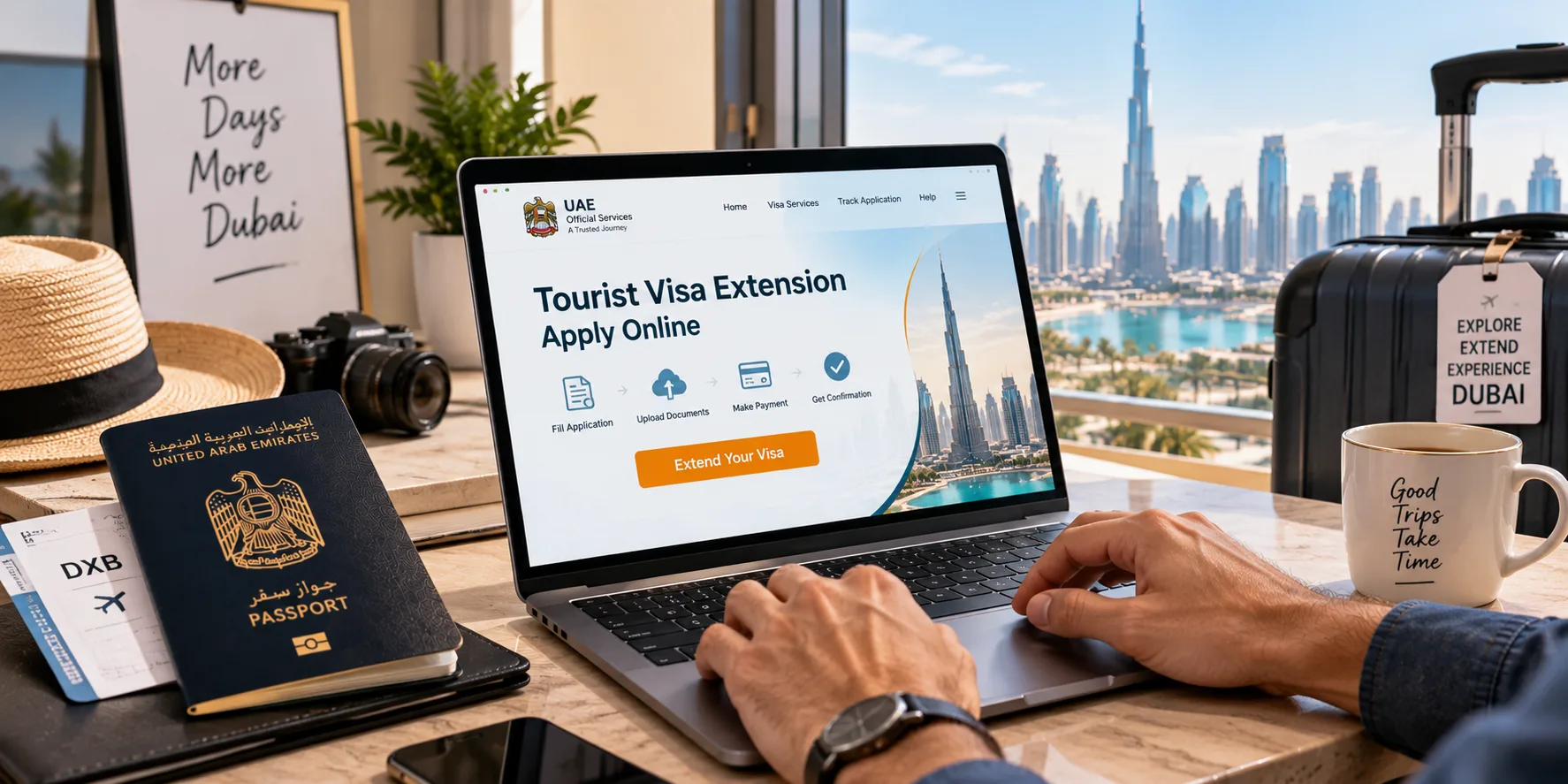 Dubai Tourist Visa Extension