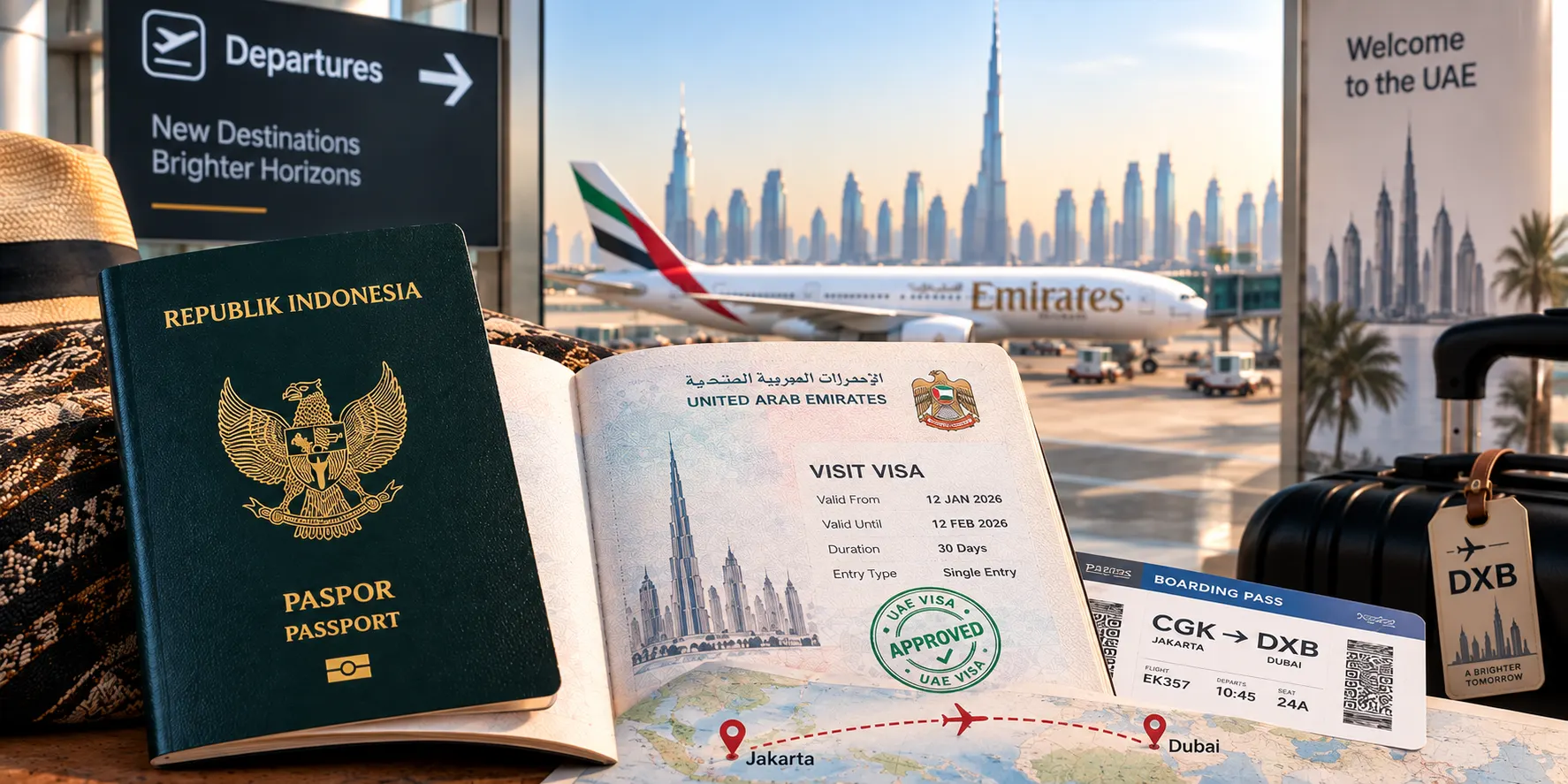 UAE Visa for Indonesian Citizens