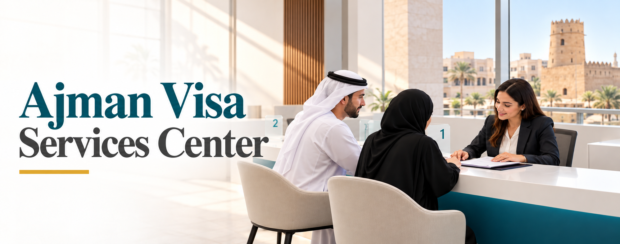 Ajman Visa Services Center 2026 | Renewal, Cancellation & Status Check