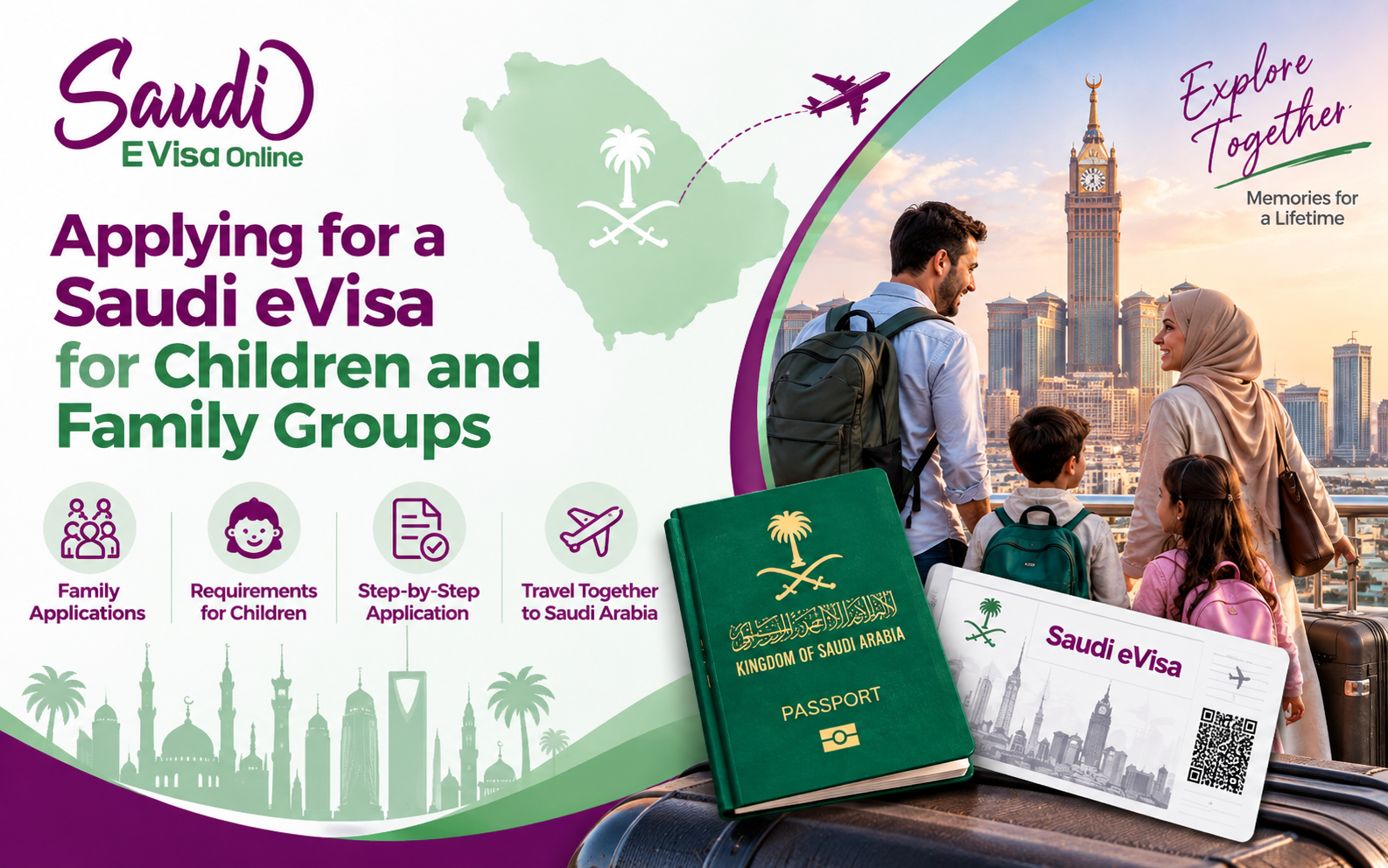 Saudi eVisa for Children & Families