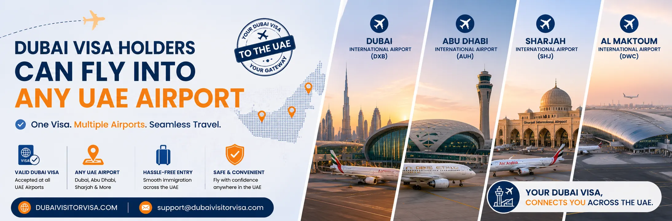Can Dubai Visa Holders Enter Through Any UAE Airport?