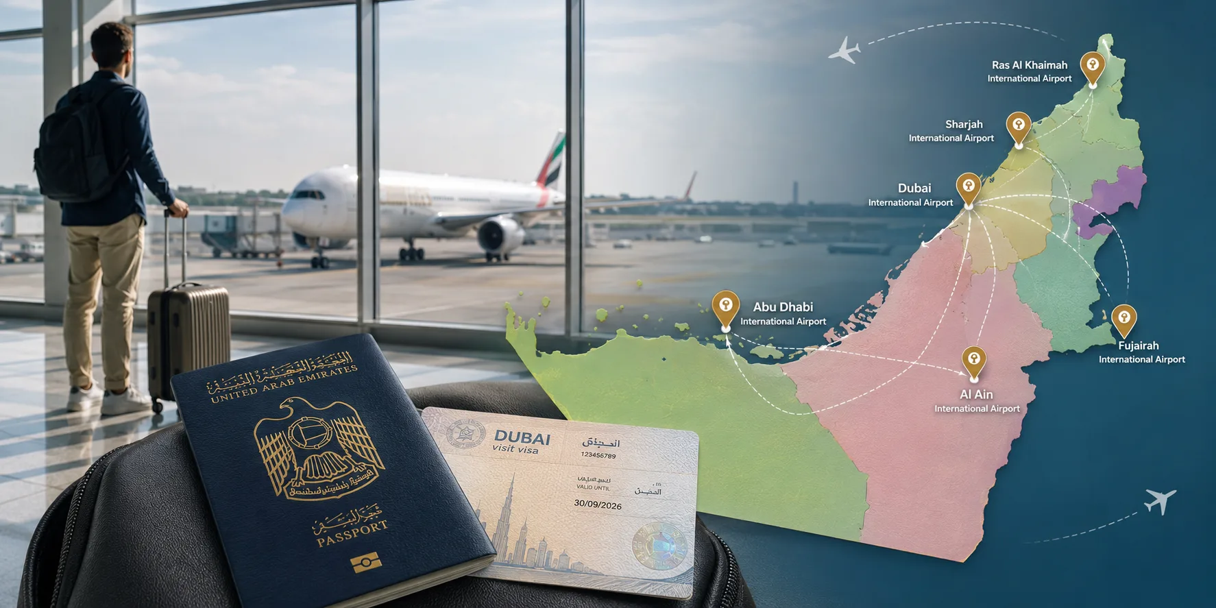 Dubai Visa Enrty In Any Airport