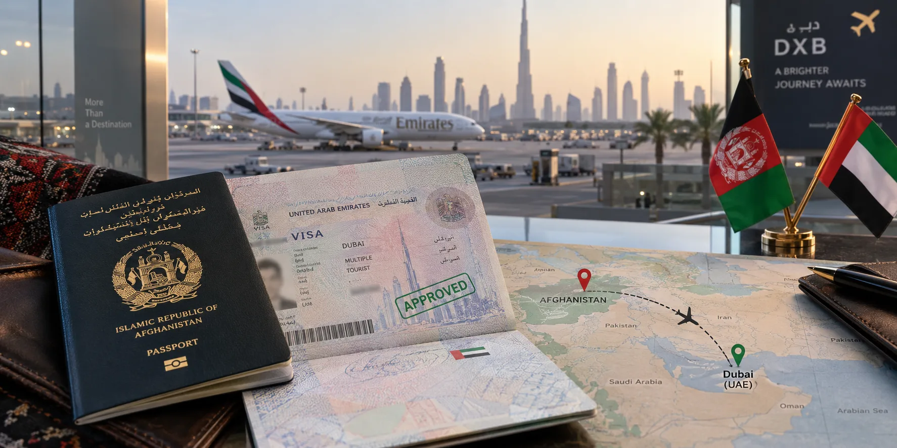 Apply UAE Visa For Afghanistan Nationals