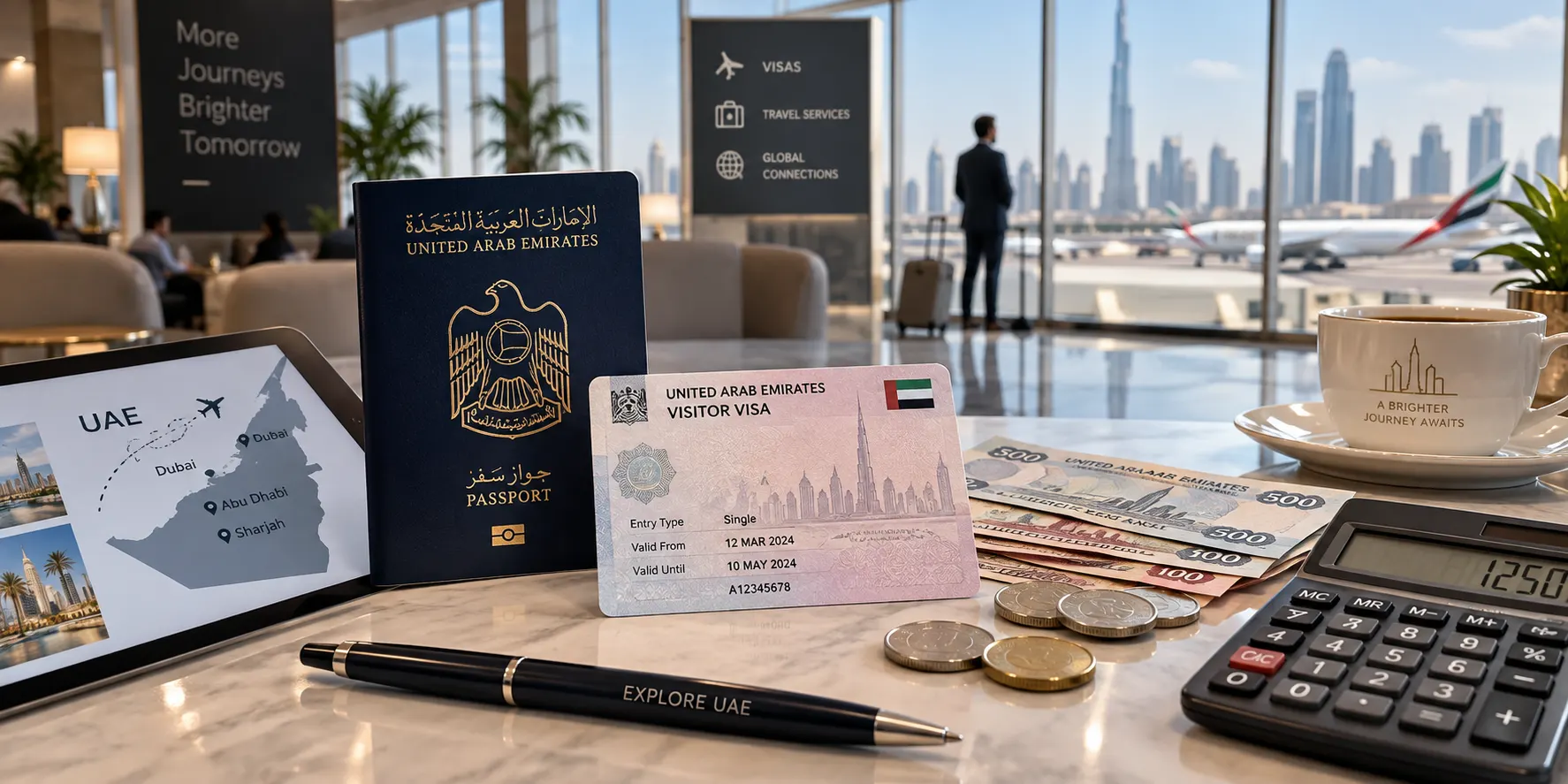 dubai visit visa price
