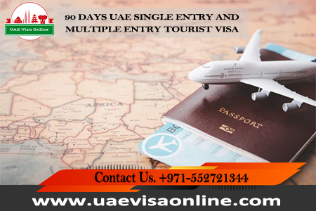 Apply Uae 90 Days Tourist Visa Online | Single & Multiple Entry Visa 2026