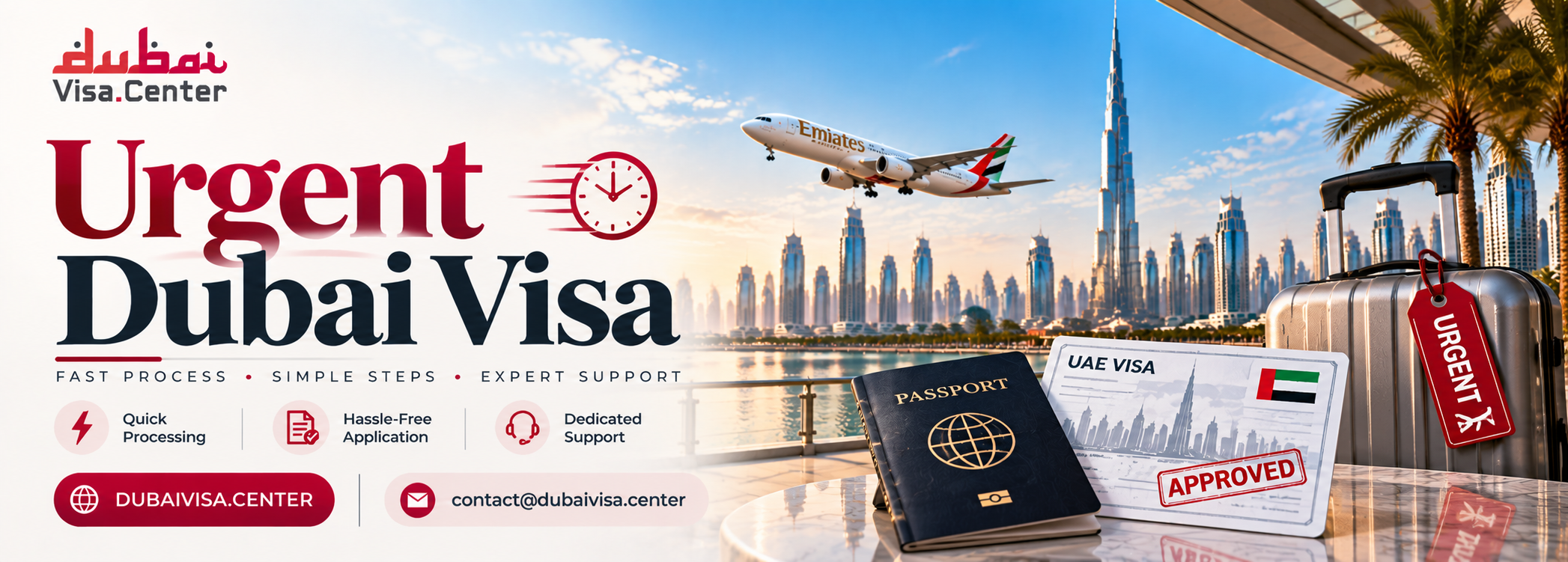Urgent Dubai Visa 2026 - Emergency Express Processing 24 Hours