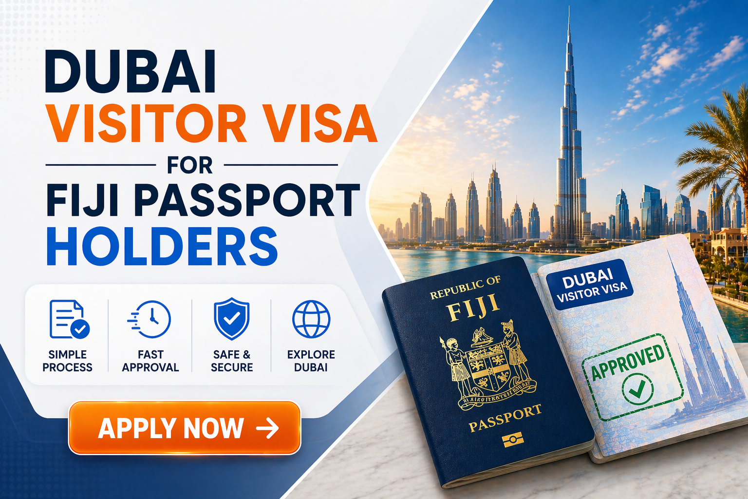 Dubai Visa For Fiji Citizens 2026: 90-day Visa On Arrival
