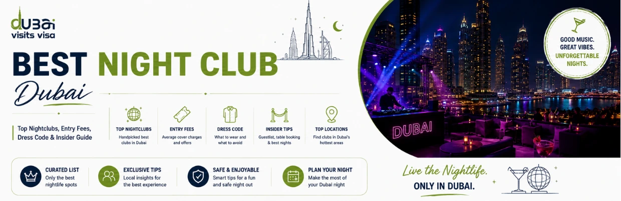 Best Night Club Dubai 2026 | Top 10 Nightclubs, Dress Code