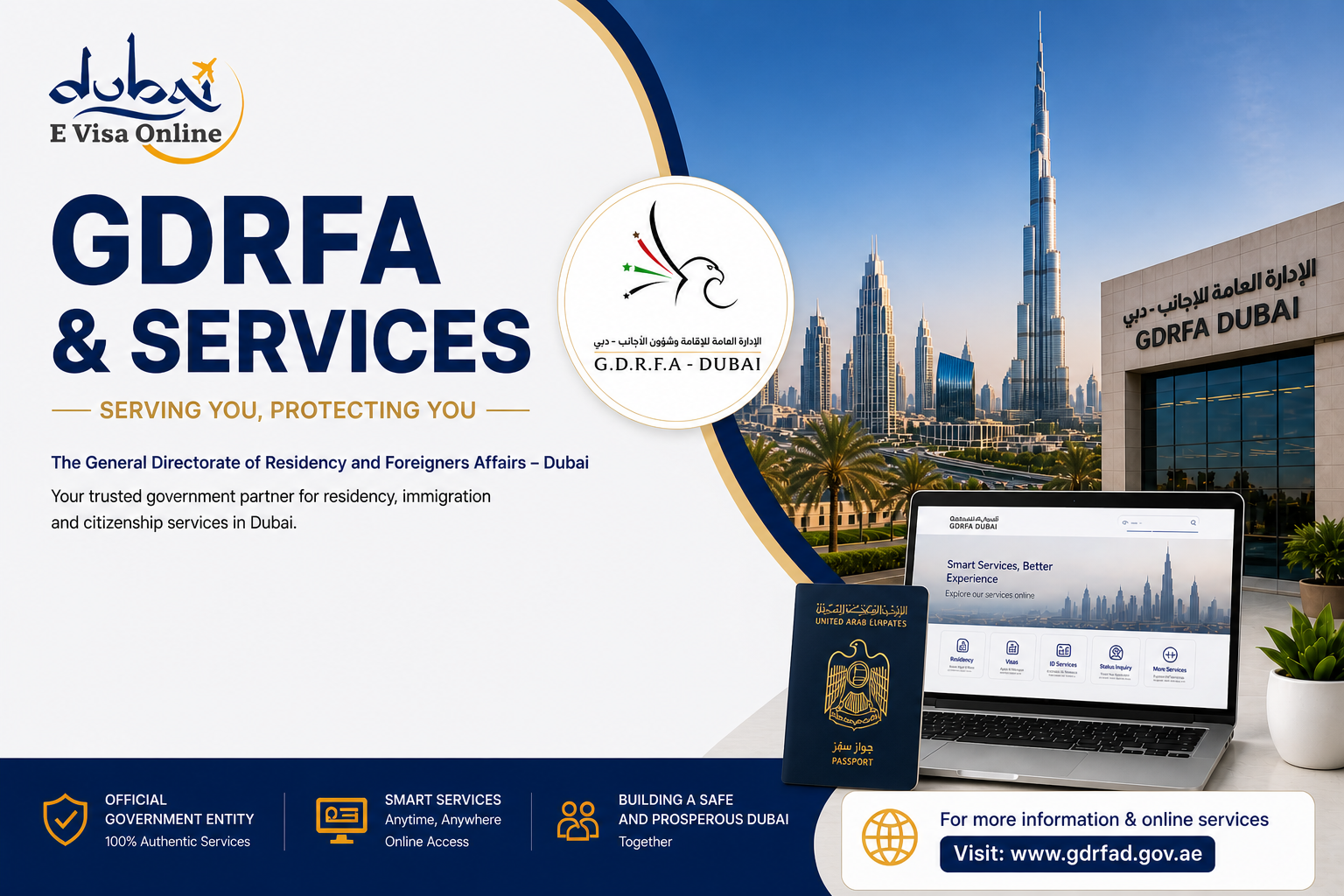 Gdrfa Dubai Guide - Visa, Residency & Entry Permit Services Explained