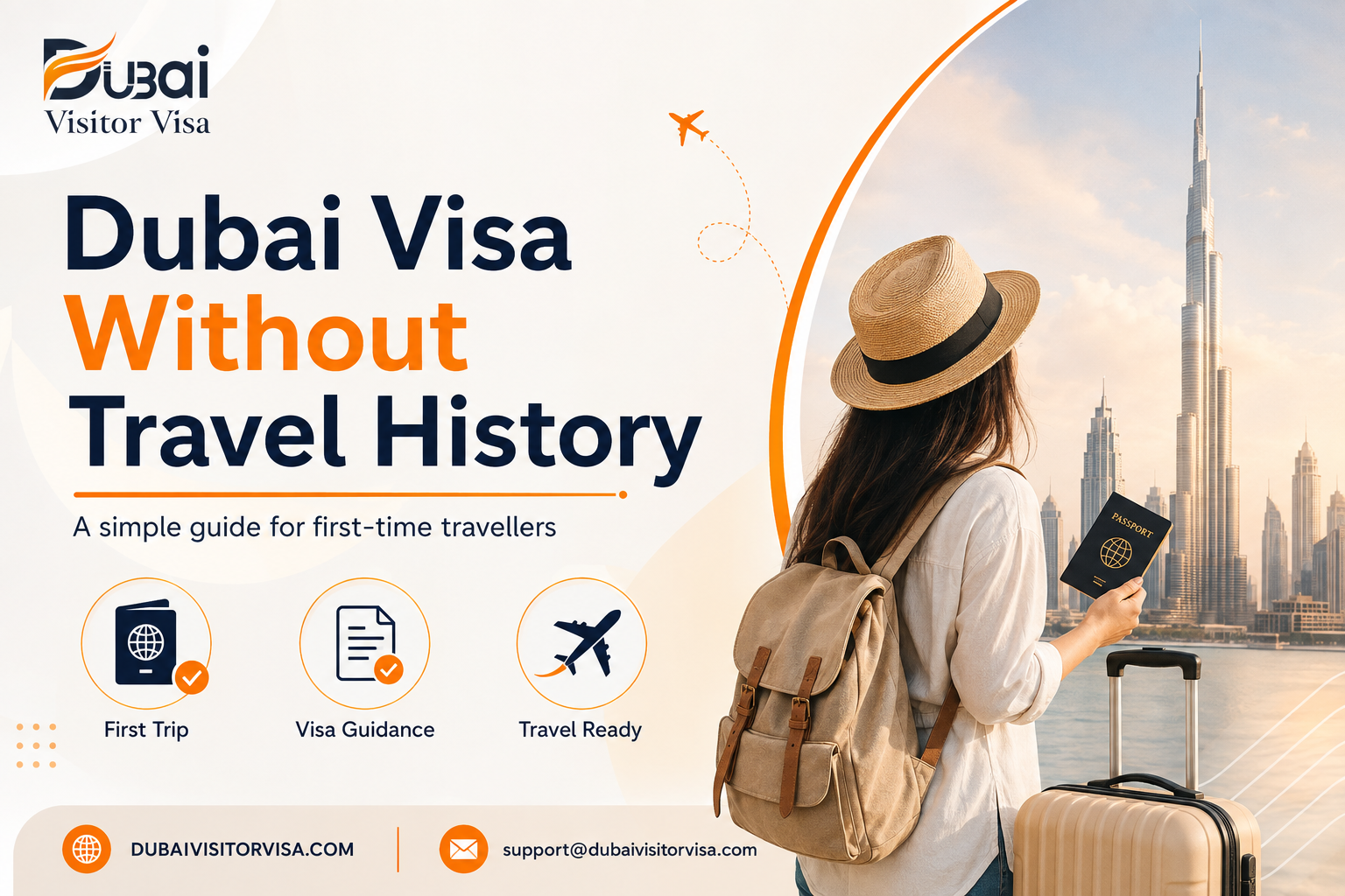 Dubai Visa Without Travel History: First-time Guide 2026