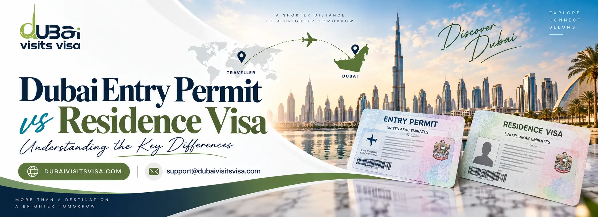 Dubai Entry Permit vs Residence Visa: Fees & Validity