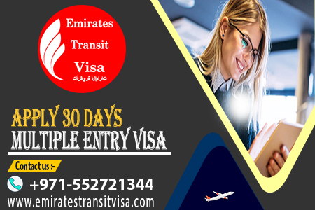 Apply For Emirates 30 Days Multiple Entry Visa 2026 - Quick & Easy Online Process