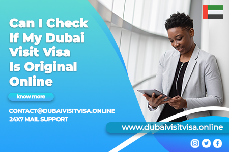 Dubai Visa Original Vs Fake 2026 - How To Verify & Avoid Scams