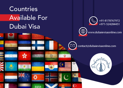Eligible Countries For Dubai Visa - Check Eligibility & Apply Online