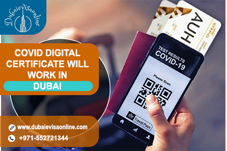 Covid Digital Certificate For Dubai Travel & Dubai Visa Applicants