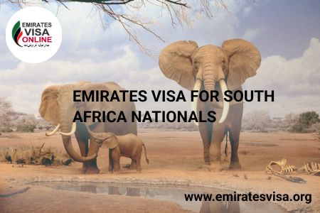 Emirates Visa for South African Nationals 2026 | Apply Online