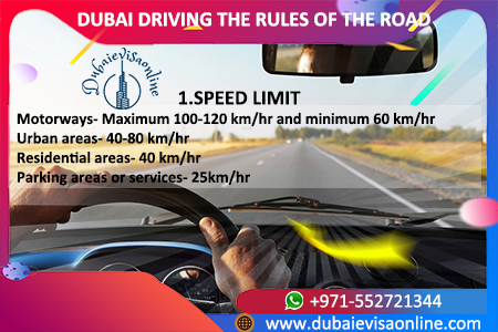 Dubai Traffic Rules & Driving Laws - Speed Limits, Fines & White Points Guide