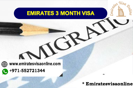 Emirates 3 Months Visa 2026 | 90-day Visa Requirements & Online Application
