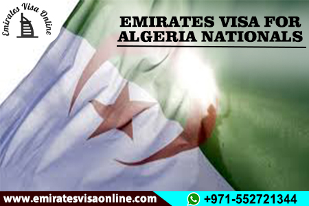 Emirates Visa For Algerian Citizens | Apply Uae Visa Online