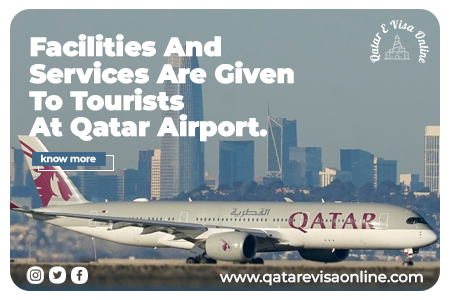Facilities And Services Are Given To Tourists At Qatar Airport
