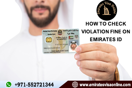 How to Check Violation Fine on Emirates ID Online